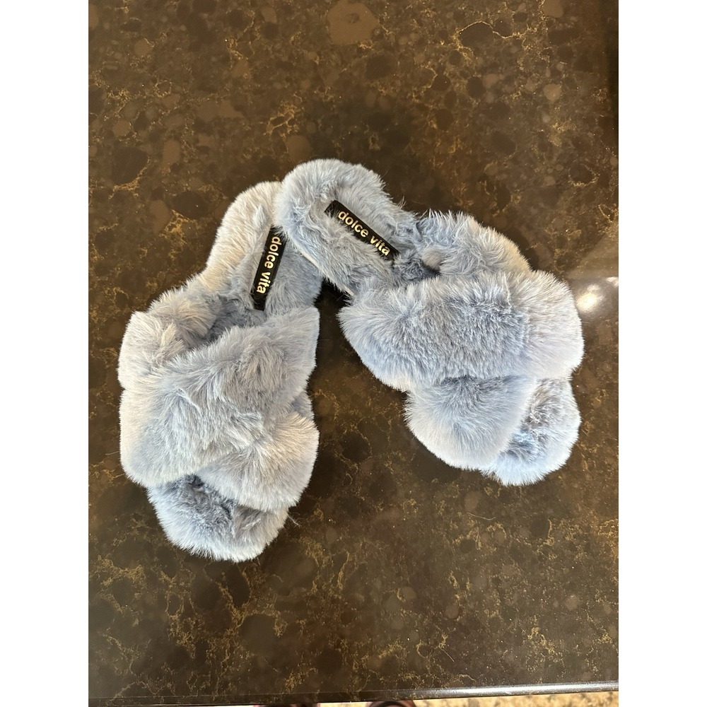 Dolce Vita Pillar Women's Slipper - Choose Size 8 & Color Baby Blue